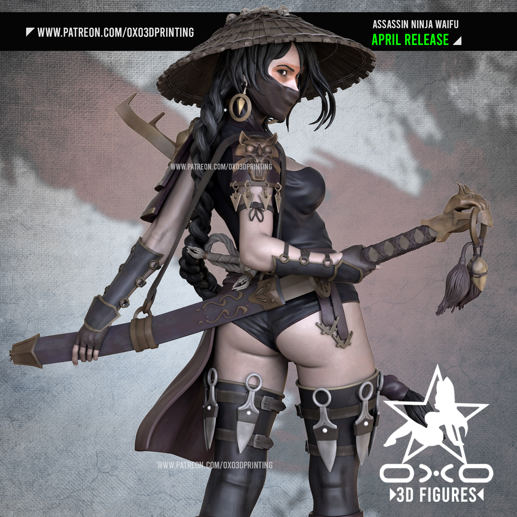 Assassin Ninja Miniature Figure