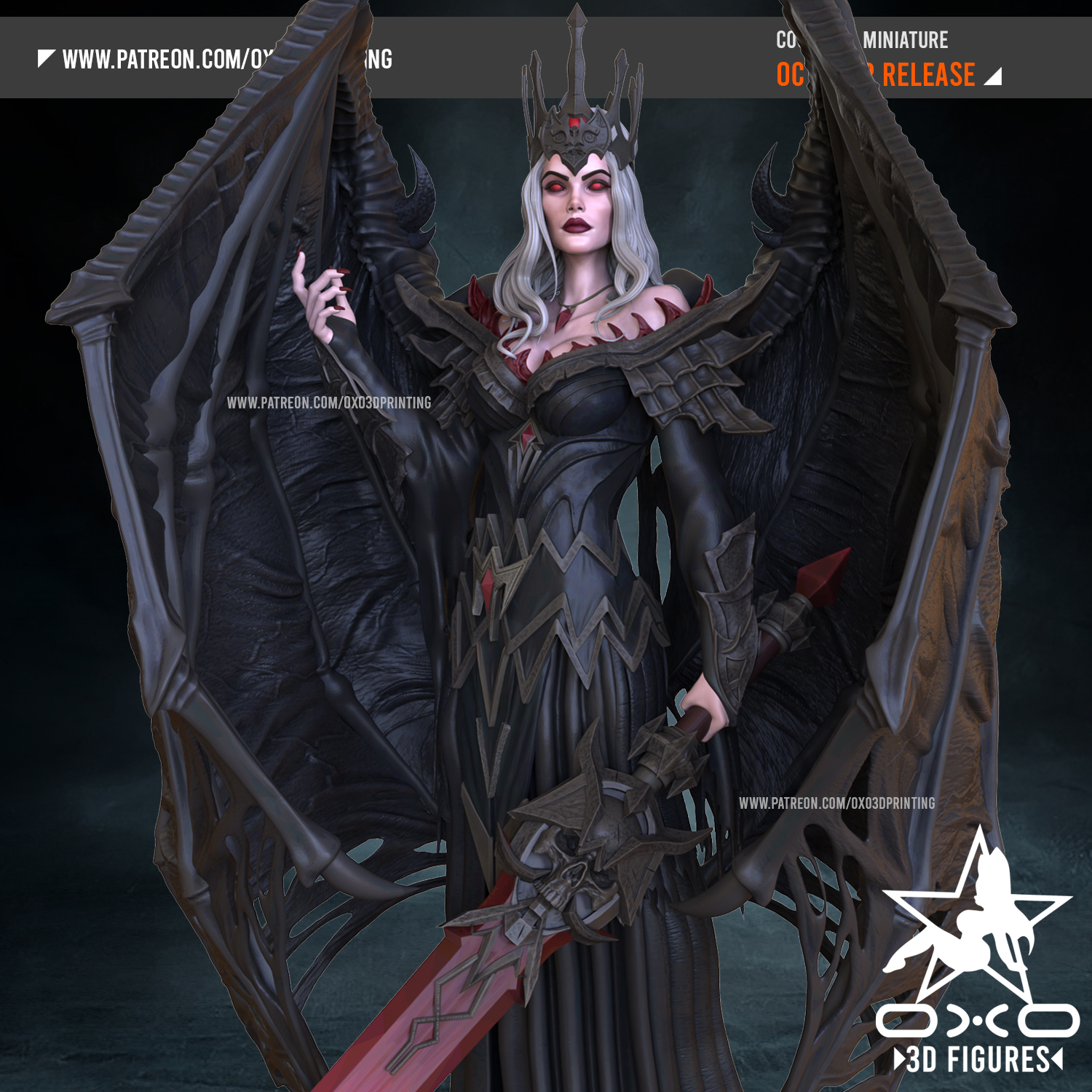 Countess Miniature Tabletop Figure