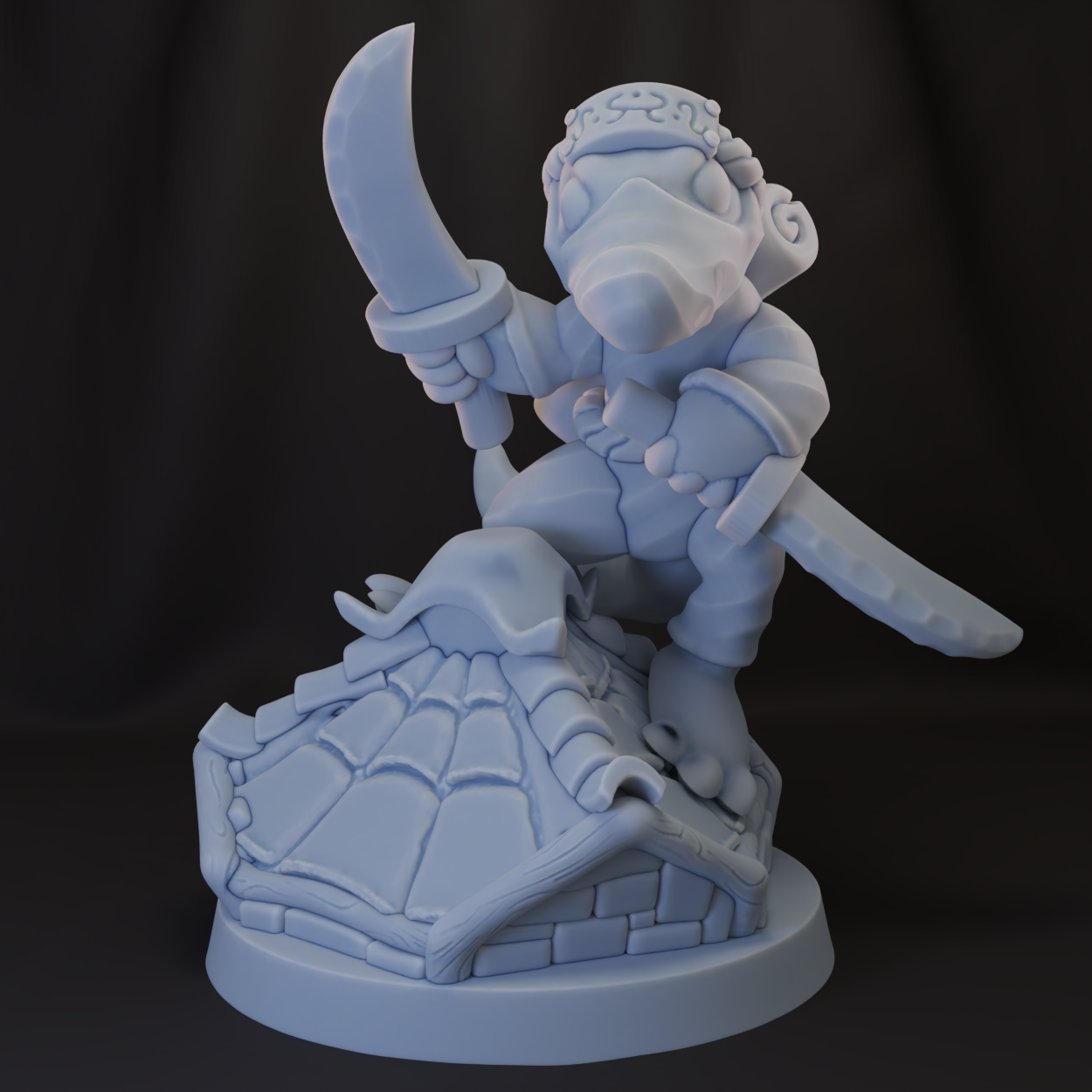 kobold ninja with dual blades