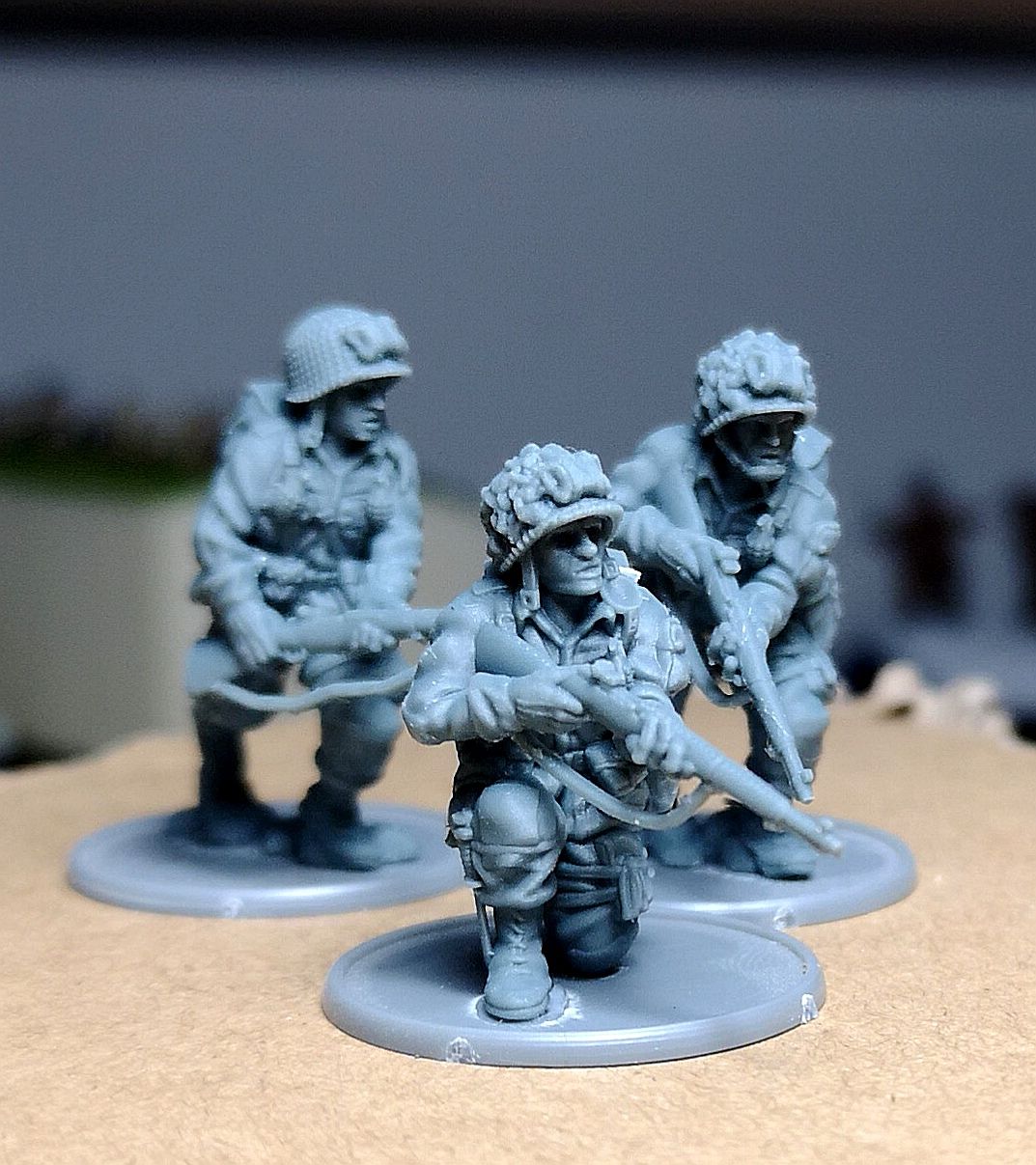 28mm US paratroopers Rifle Team 1