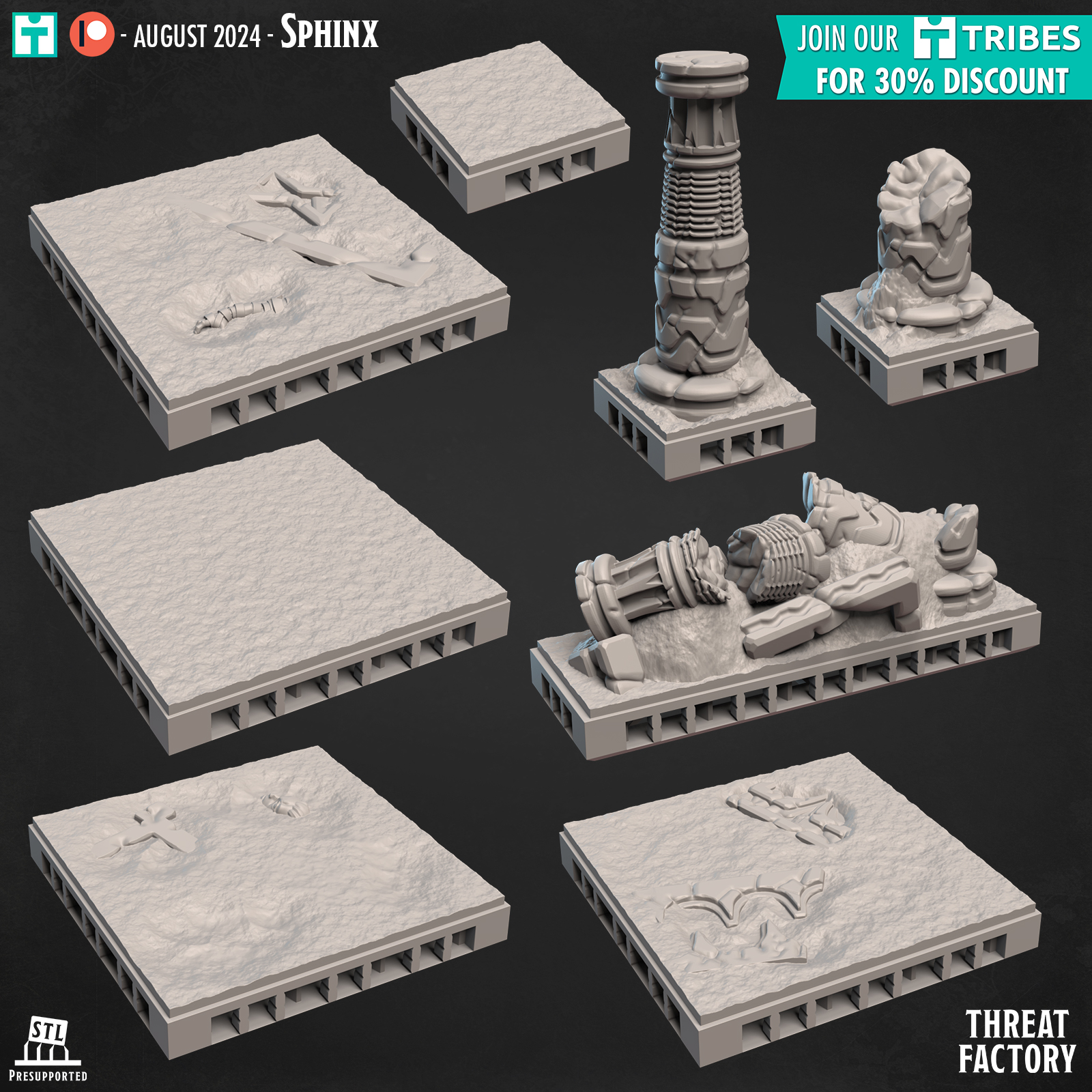 Desert temple - OpenLock tiles
