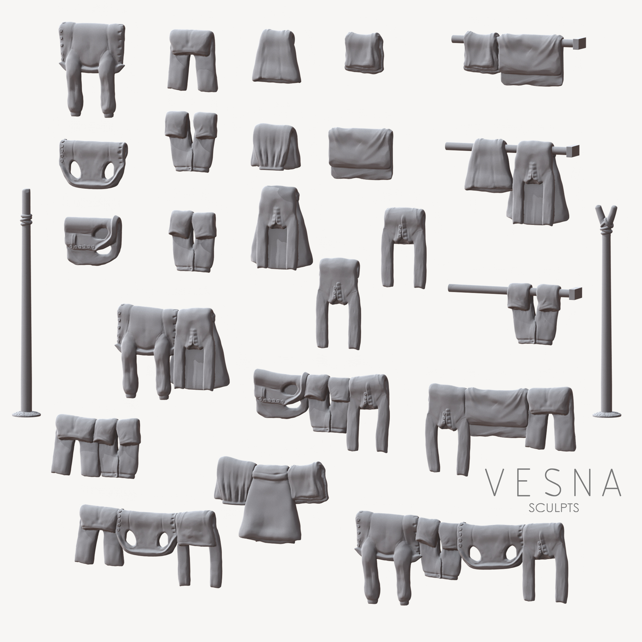 VICTORIAN CITY - LAUNDRY PACK