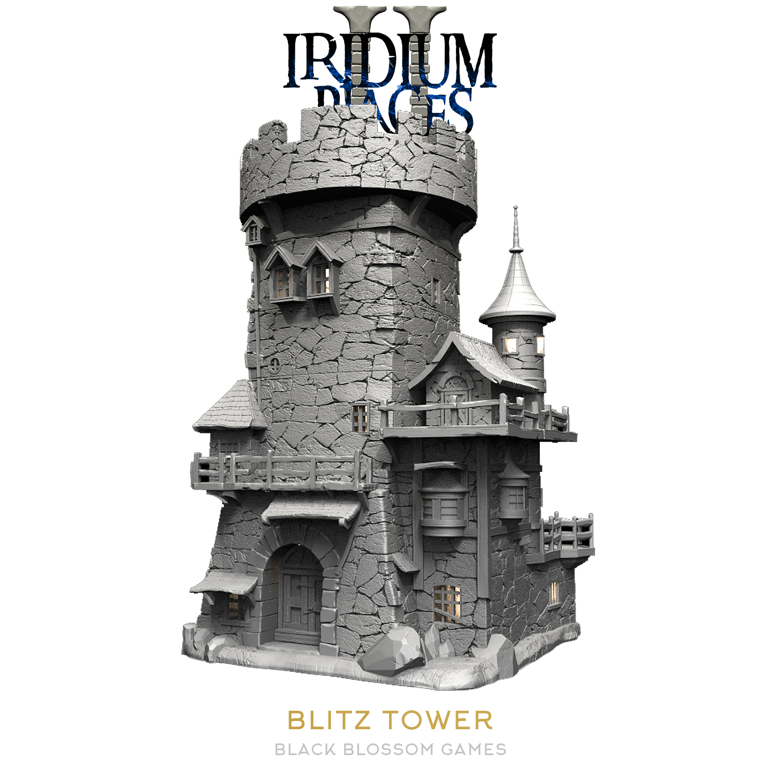 IDP02S11 Blitz Tower House :: Iridium Places 2 :: Black Blossom Games