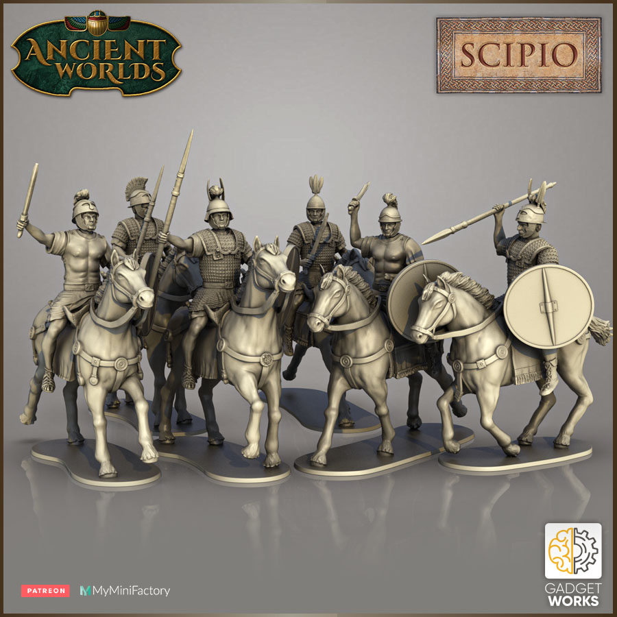 28mm Roman Republican Equites Cavalry
