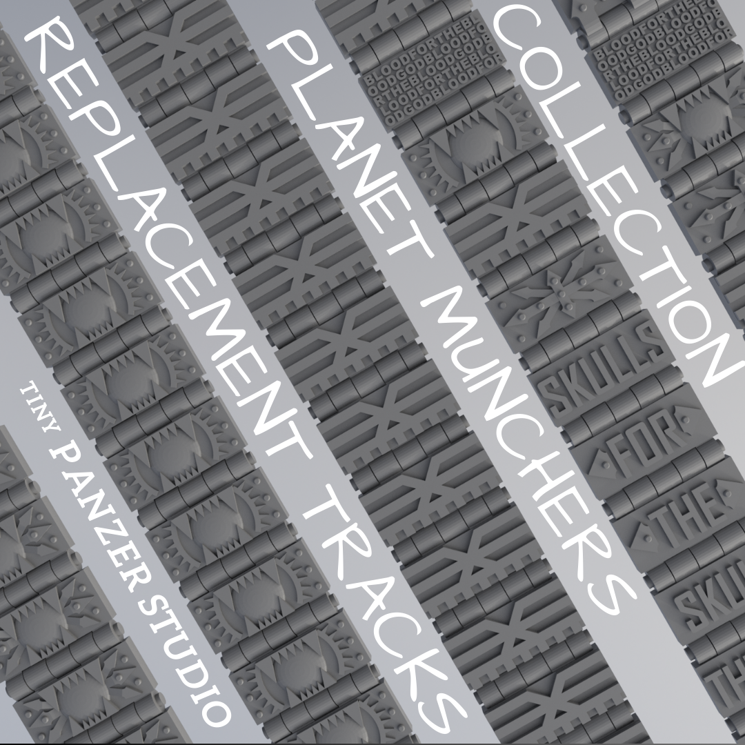 Replacement Tracks for Rhino Tanks: Planet Munchers Collection