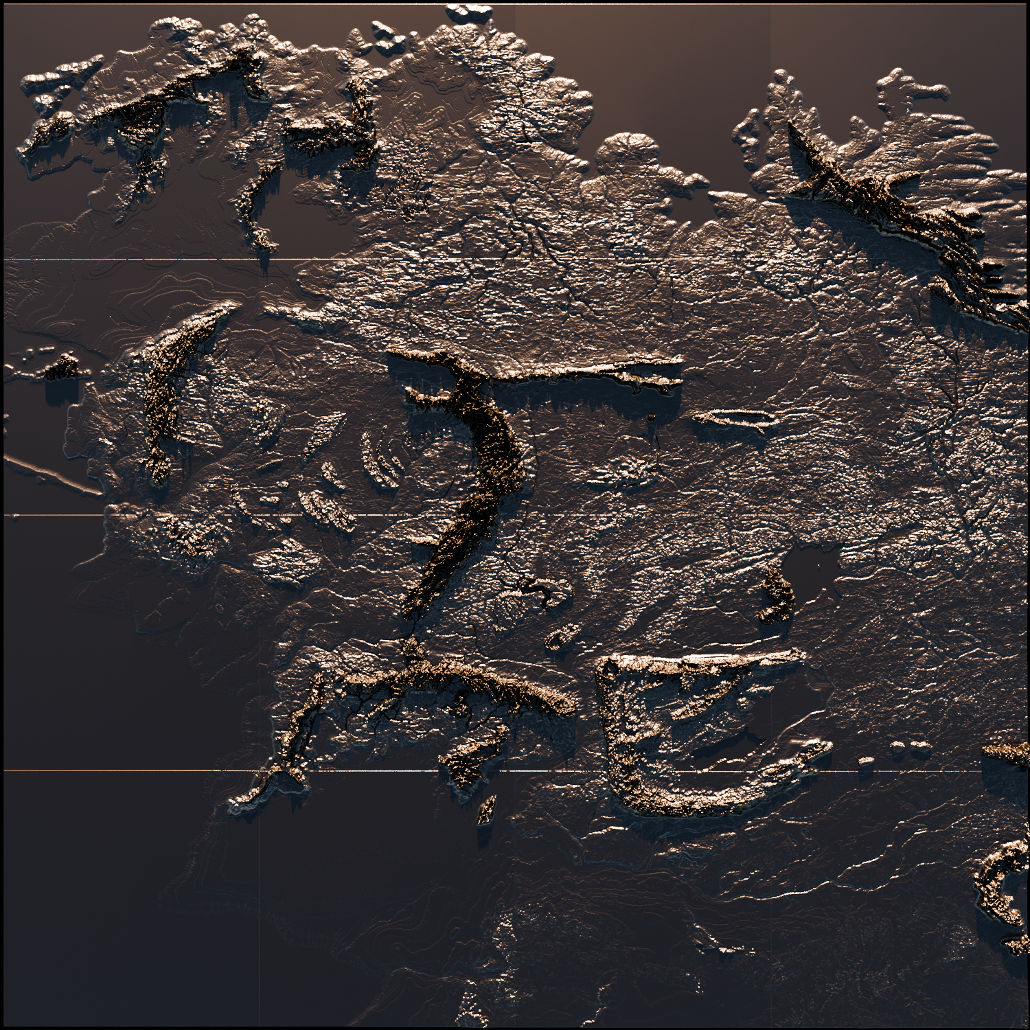 Middle Earth Tiled Map