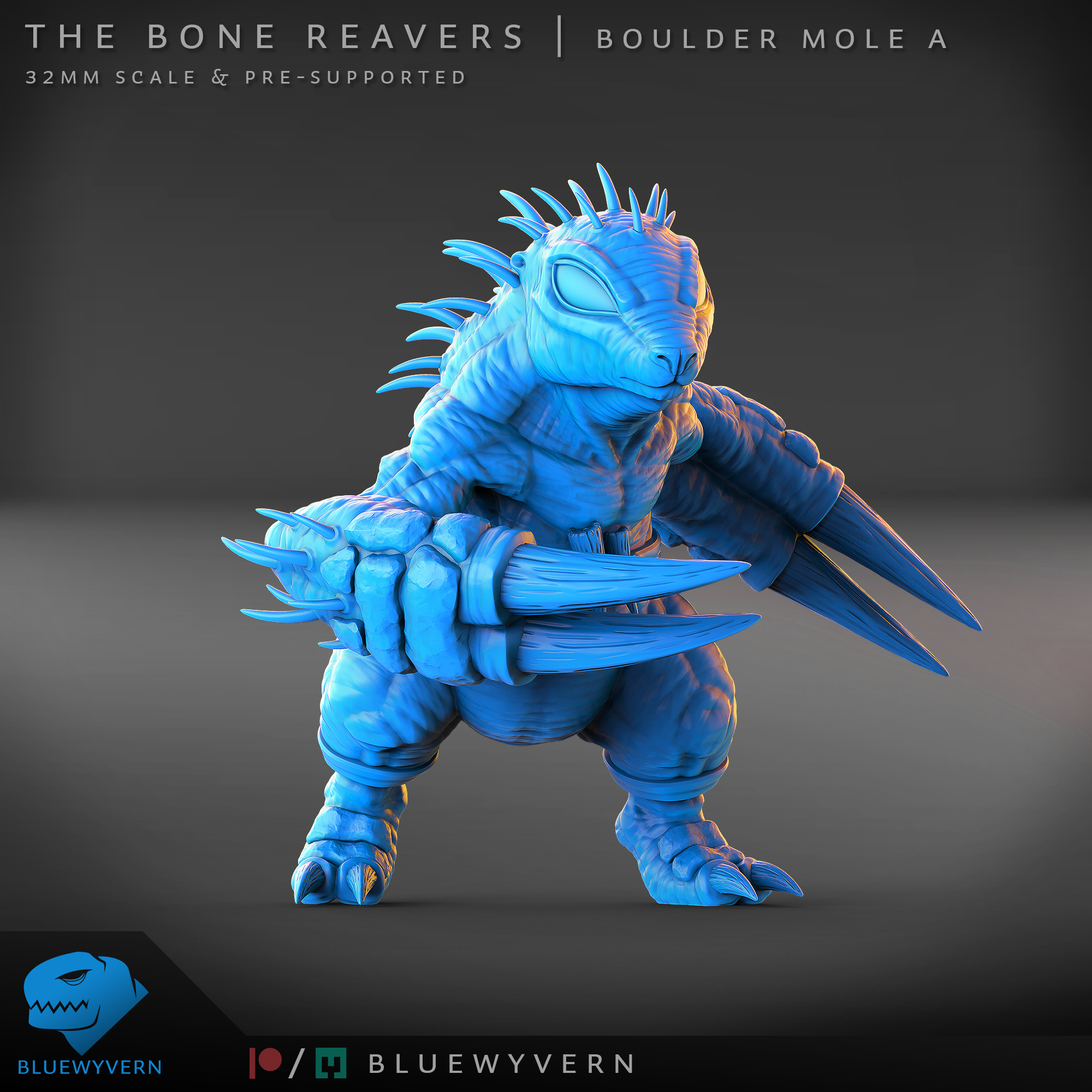 The Bone Reavers - Boulder Mole A