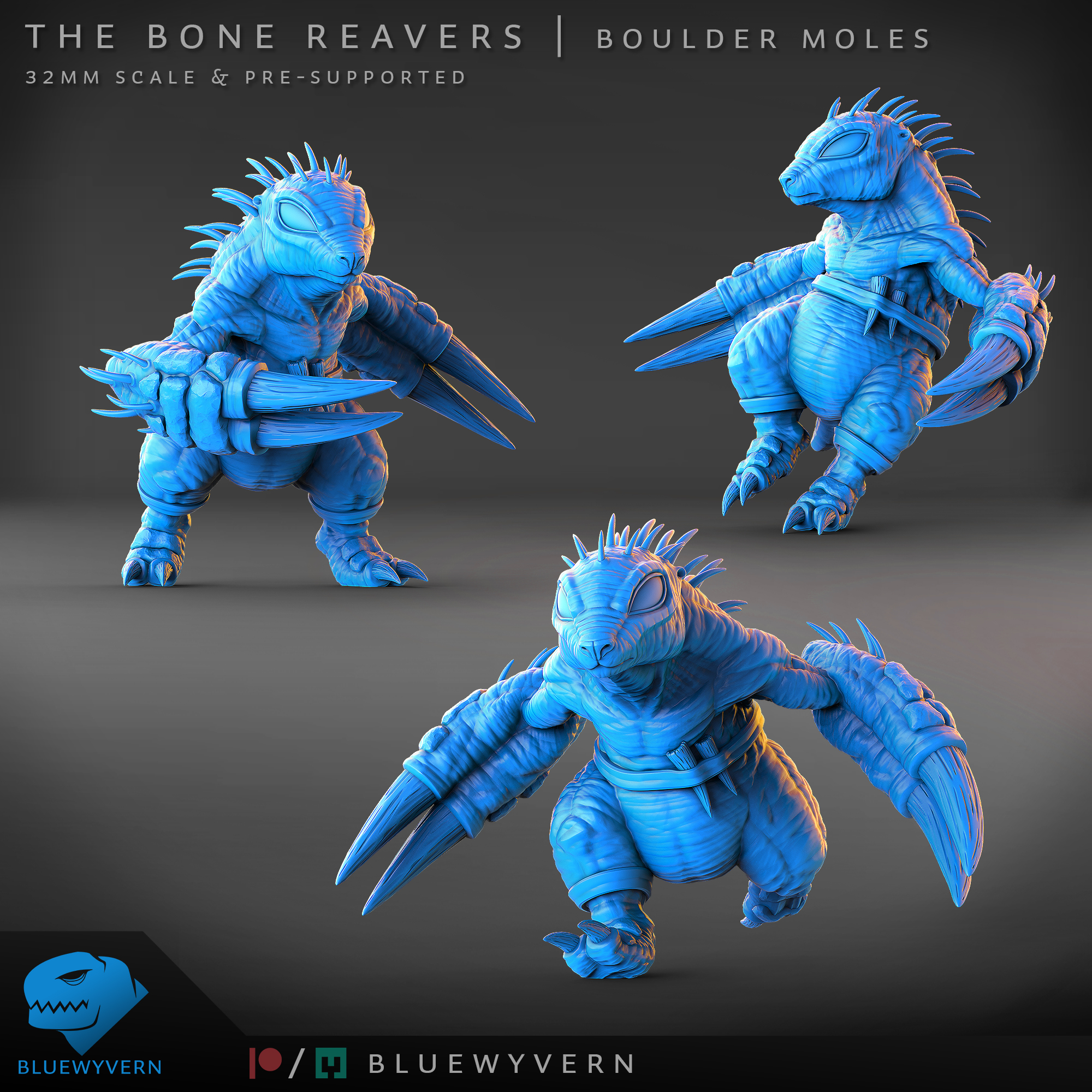 The Bone Reavers - Boulder Moles