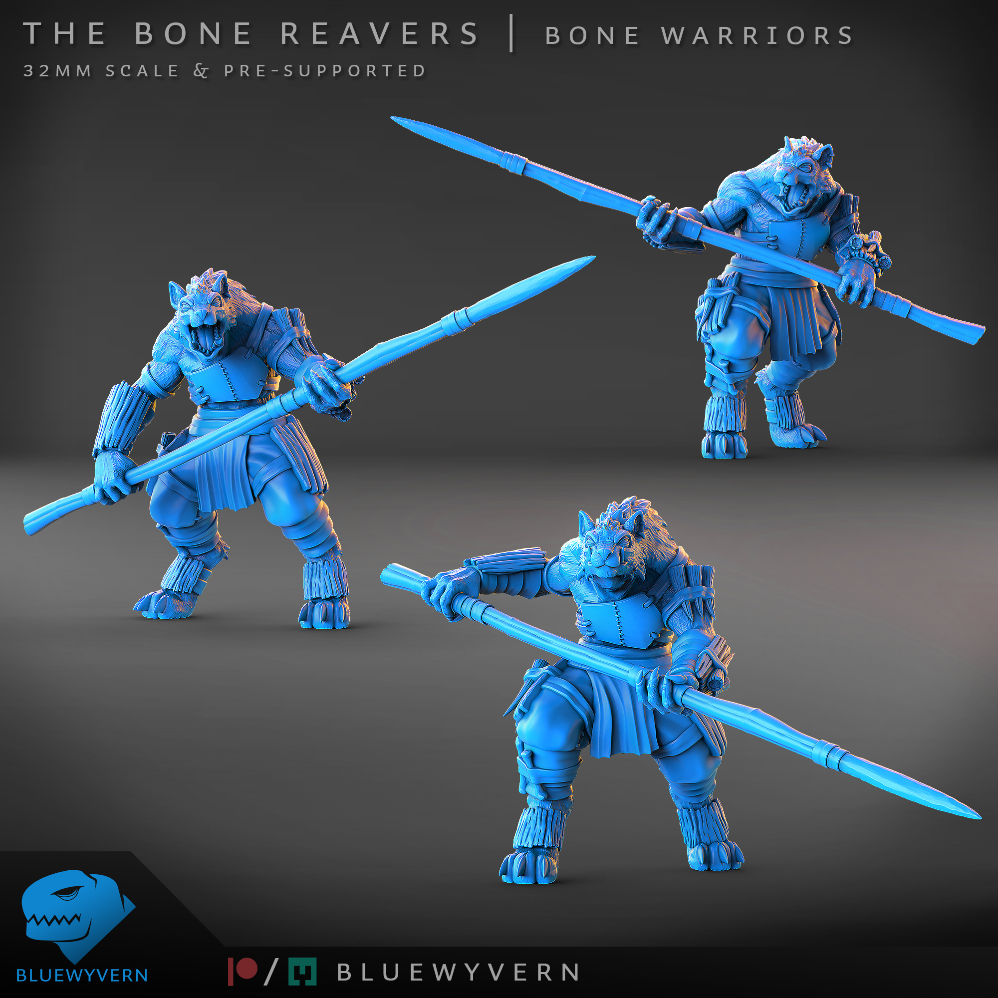 The Bone Reavers - Bone Warriors (Modular)