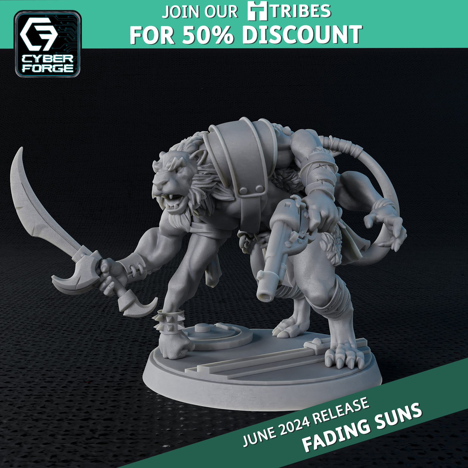 Vorox - Fading Suns - Cyber Forge Miniatures June 2024