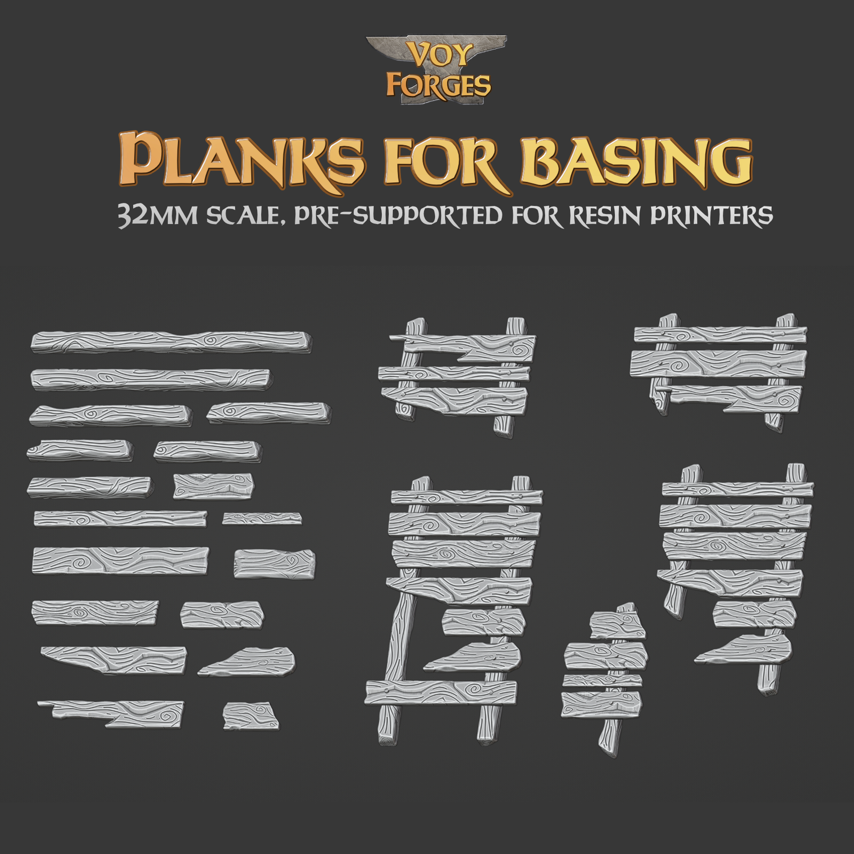 Planks for Basing - Basing Bits