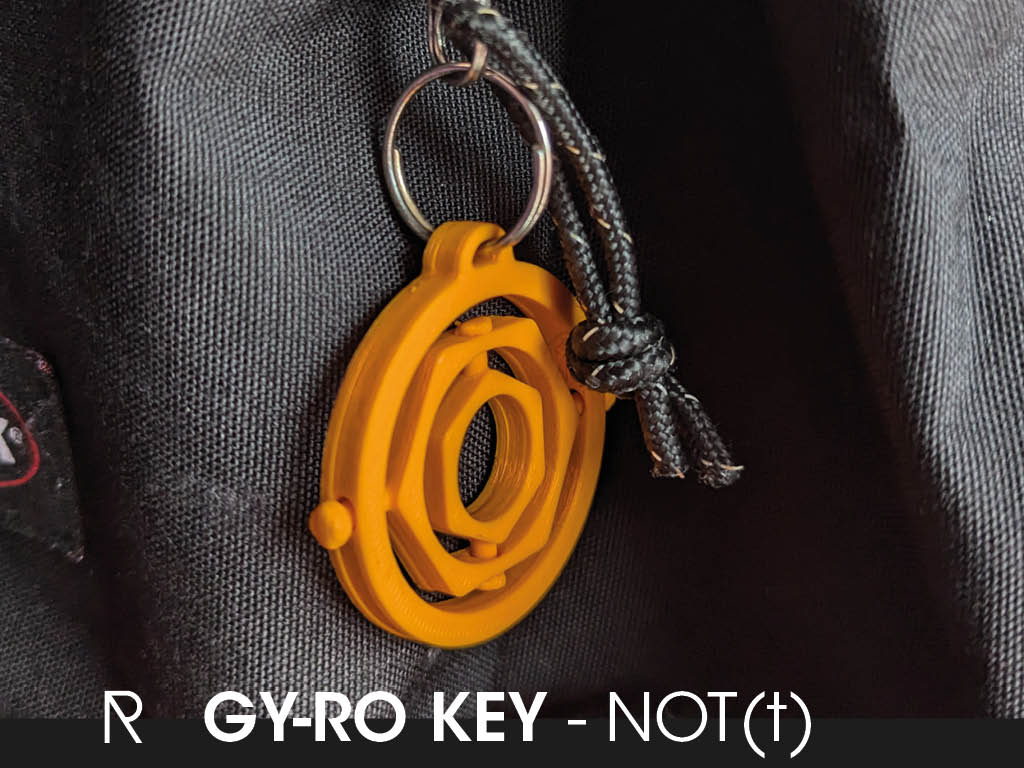 Gy-Ro Key: Keychain & Tolerance Test