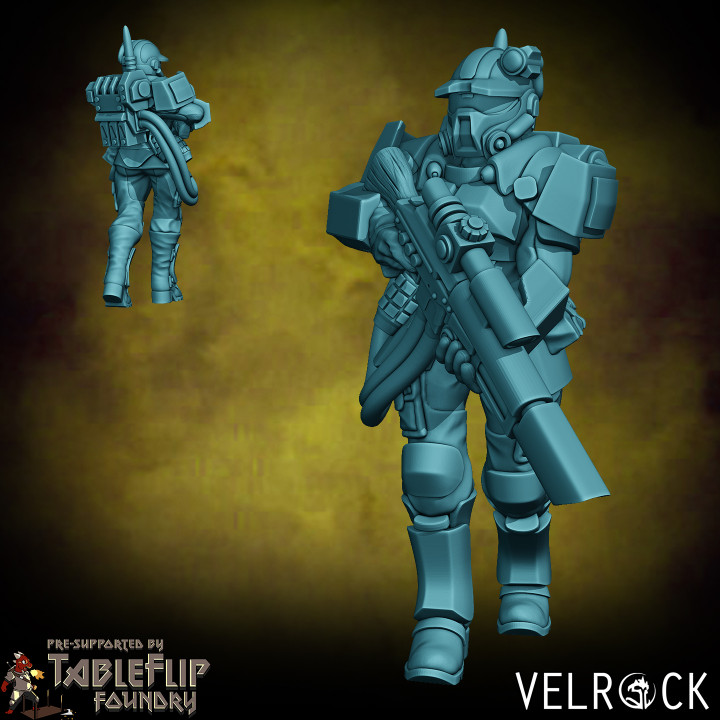Female Tempest Guardsmen Elite 2 (PRESUPPORTED)