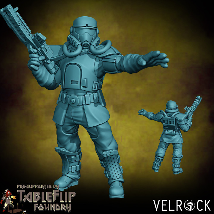 Imperial Remnant Shoretrooper 3 (PRESUPPORTED)