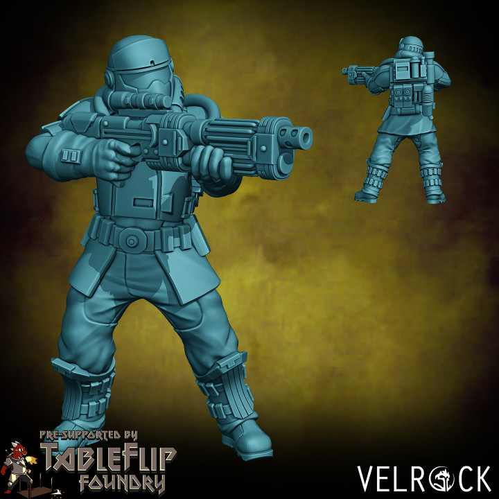 Imperial Remnant Shoretrooper 4 (PRESUPPORTED)