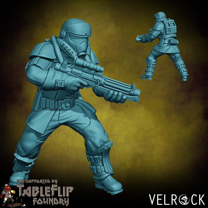 Imperial Remnant Shoretrooper 8 (PRESUPPORTED)