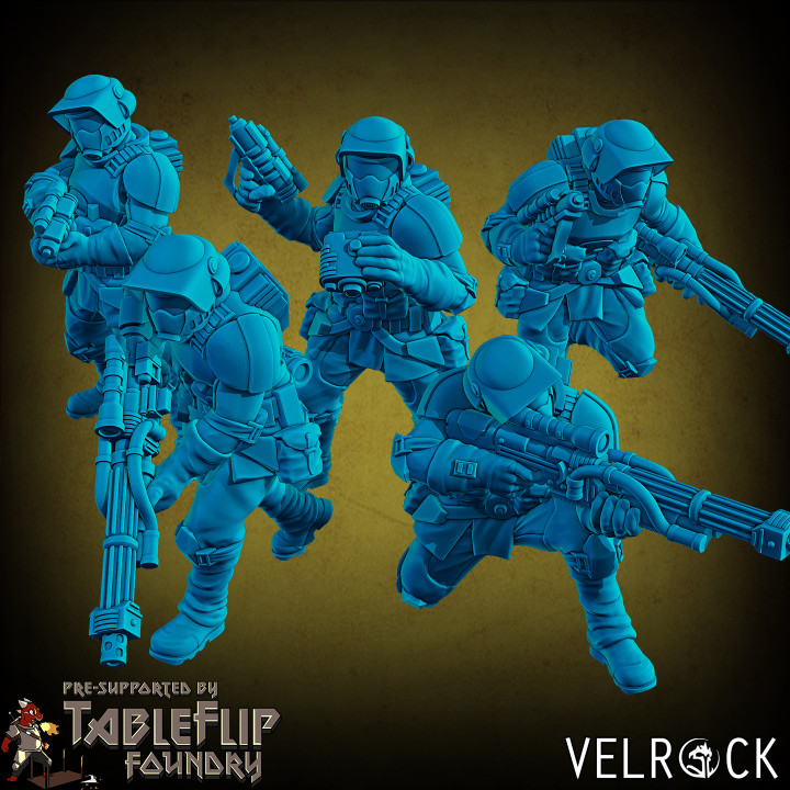 Imperial Remnant Scout Troopers (PRESUPPORTED)