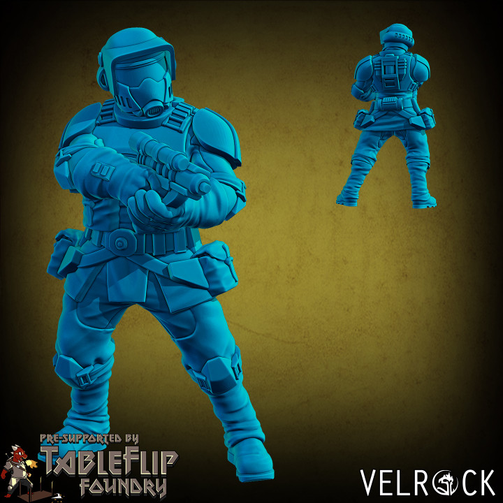 Imperial Remnant Scout Trooper 3 (PRESUPPORTED)