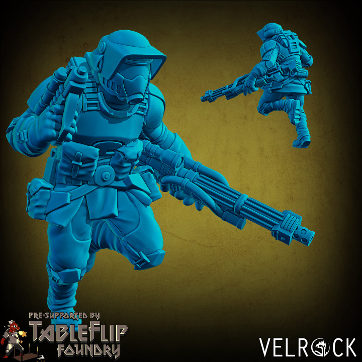 Imperial Remnant Scout Trooper 4 (PRESUPPORTED)