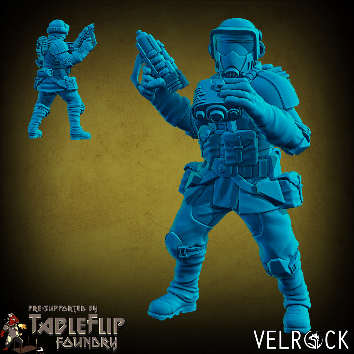 Imperial Remnant Scout Trooper 5 (PRESUPPORTED)