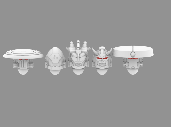 Rising Death Clan V10 Veteran Helmet Set