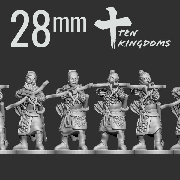 28mm Song Dynasty Crossbow Armoured Foot