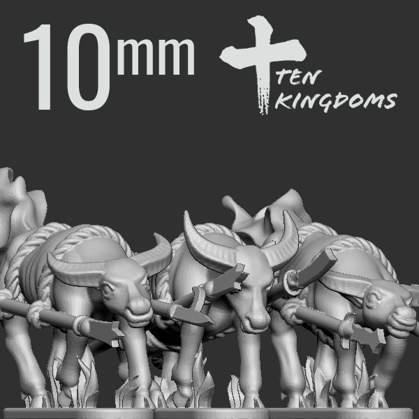 10mm Song Dynasty Flaming Bull