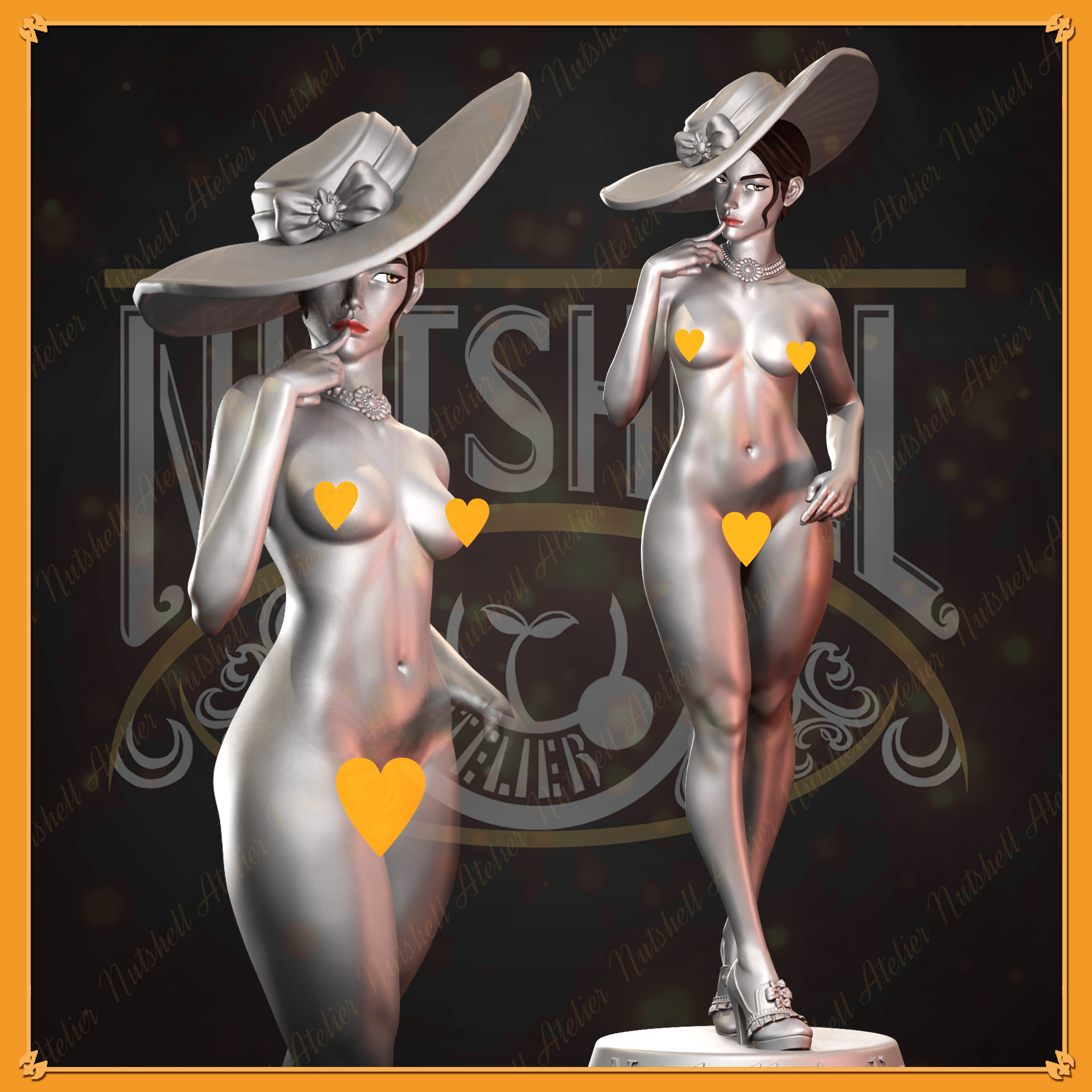 Nutshell Atelier - Rococo Dress girl (NSFW)