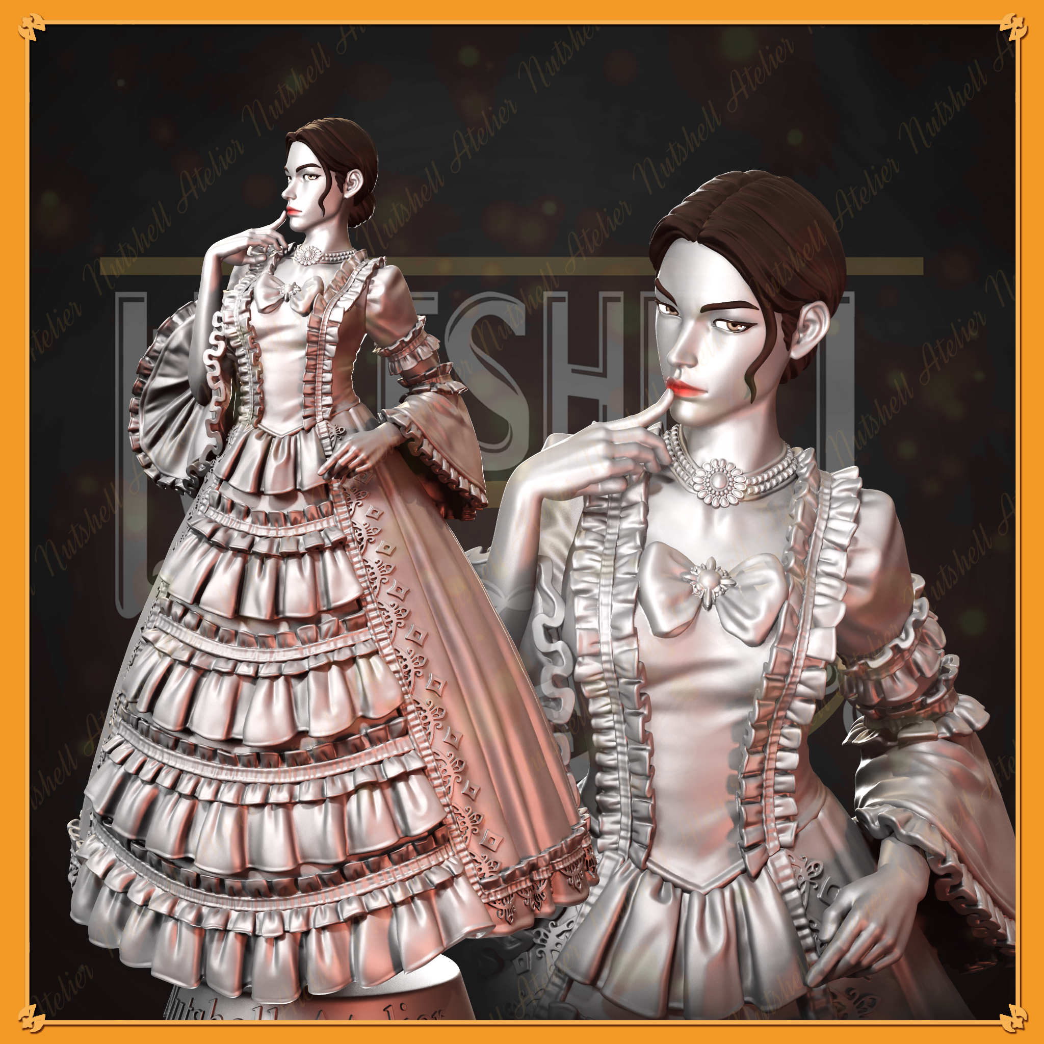 Nutshell Atelier - Rococo Dress girl