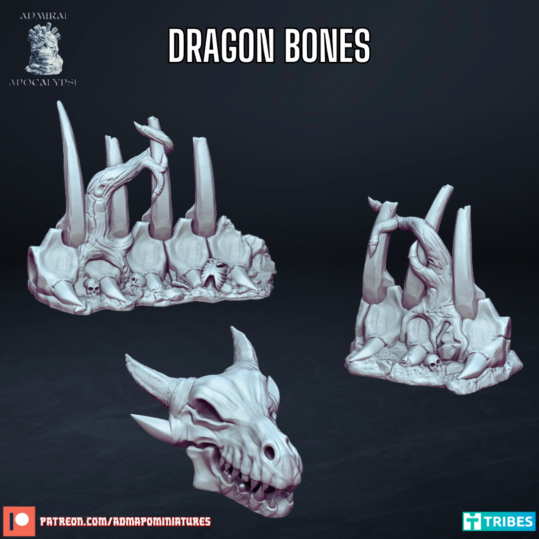 Dragon Bones (Pre-supported)
