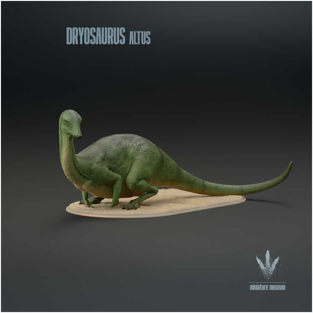 Dryosaurus altus : Sitting