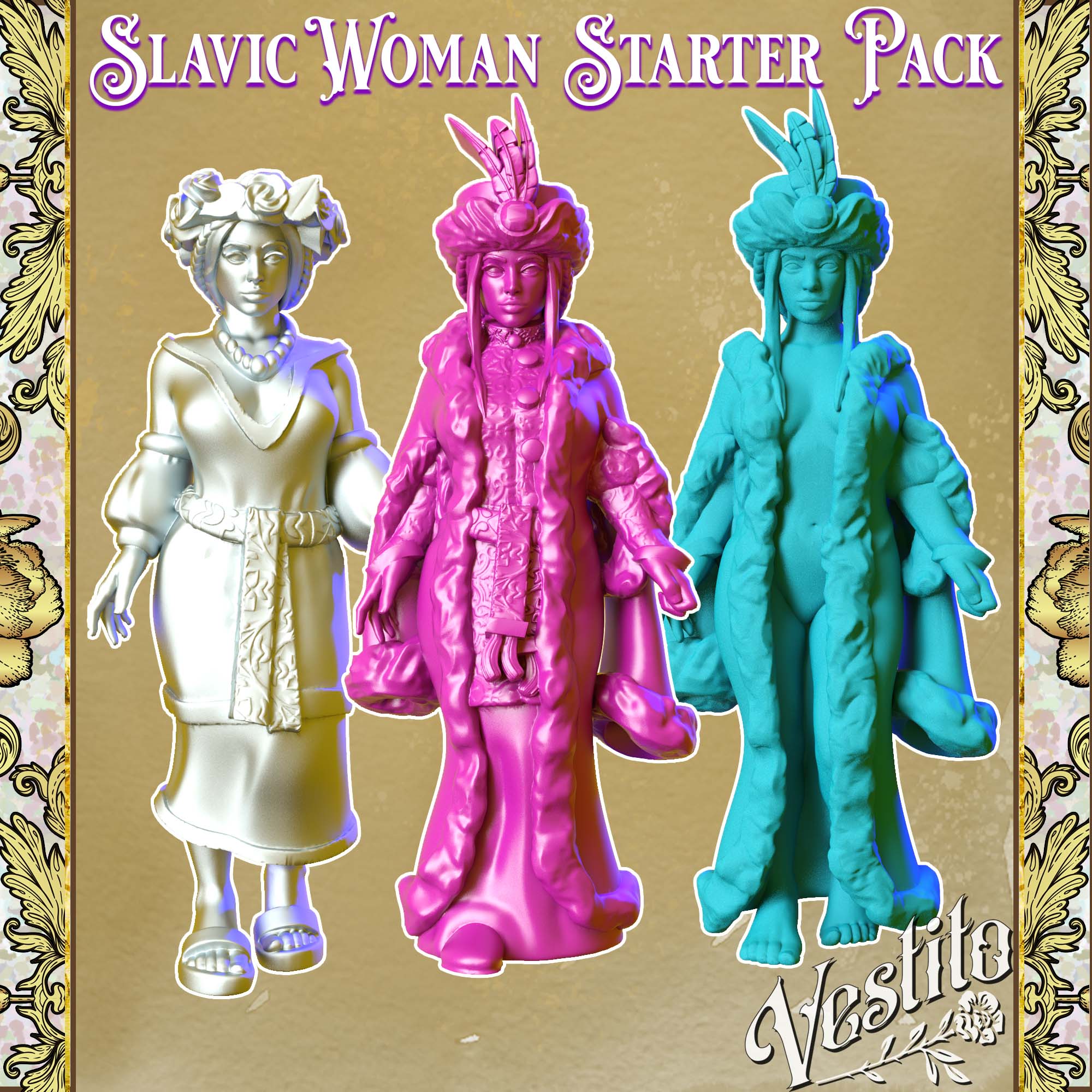 Slavic Szlachta Woman Starter Pack