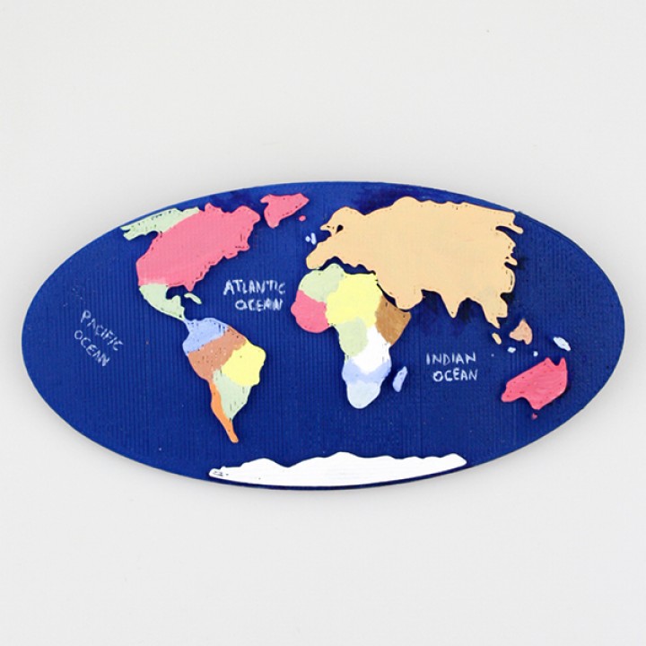 world map toy