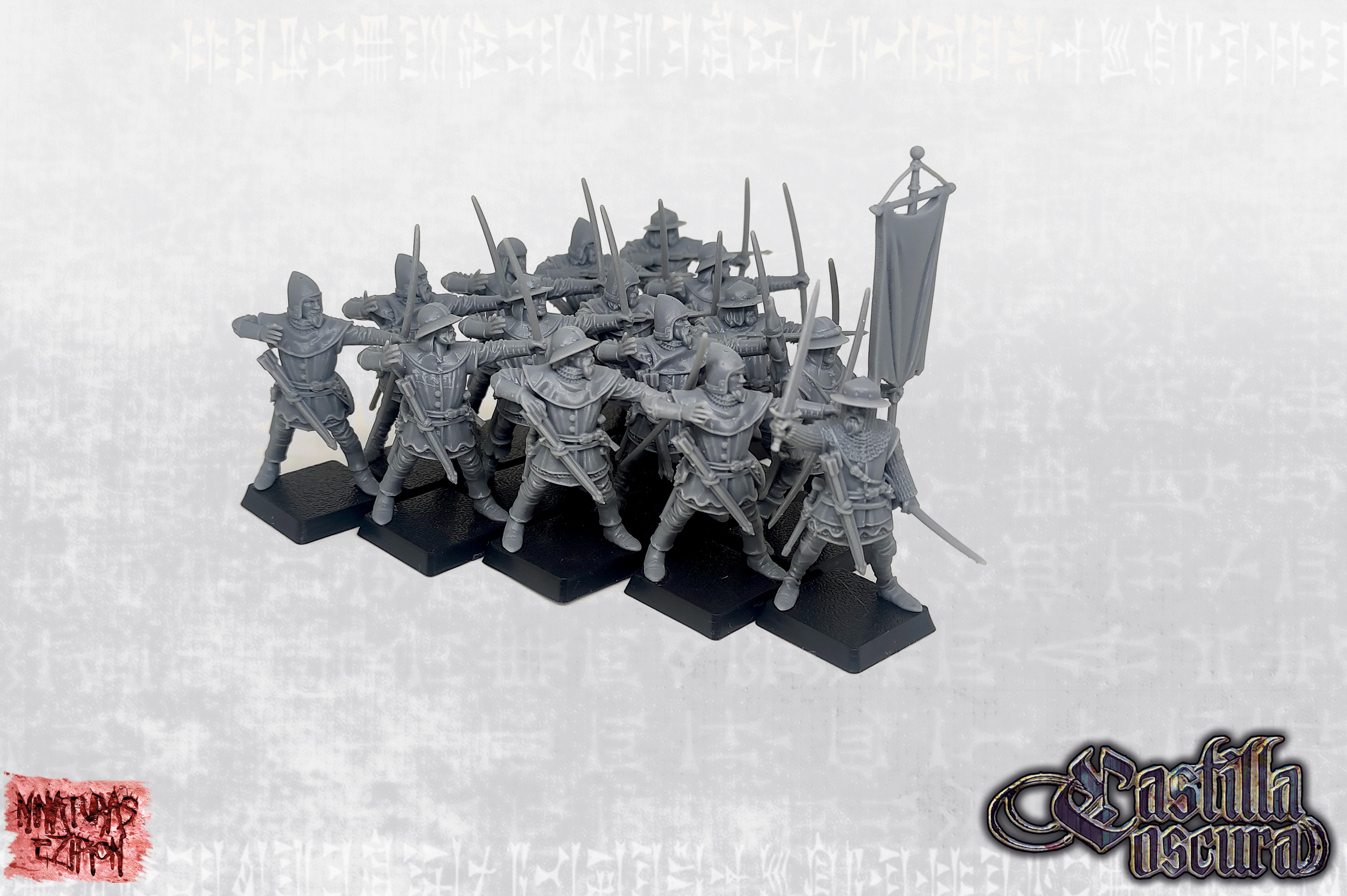 Bowmen - West - 14th Century - Complete Regiment