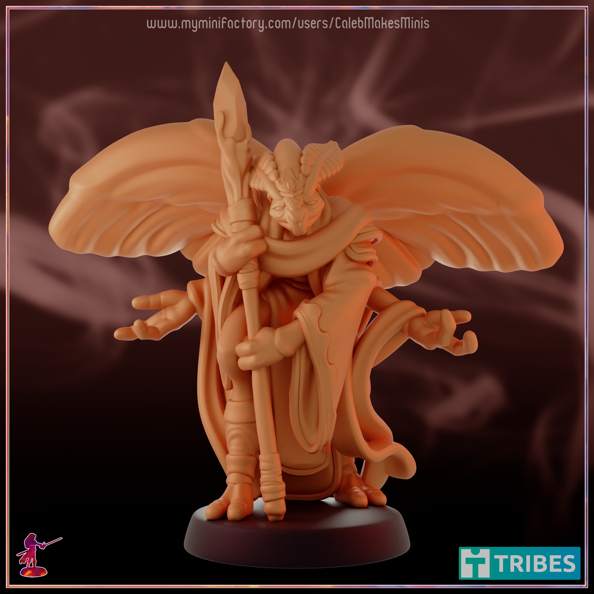 "Akron" the Archpriest [PRE-SUPPORTED] | Mothfolk Series
