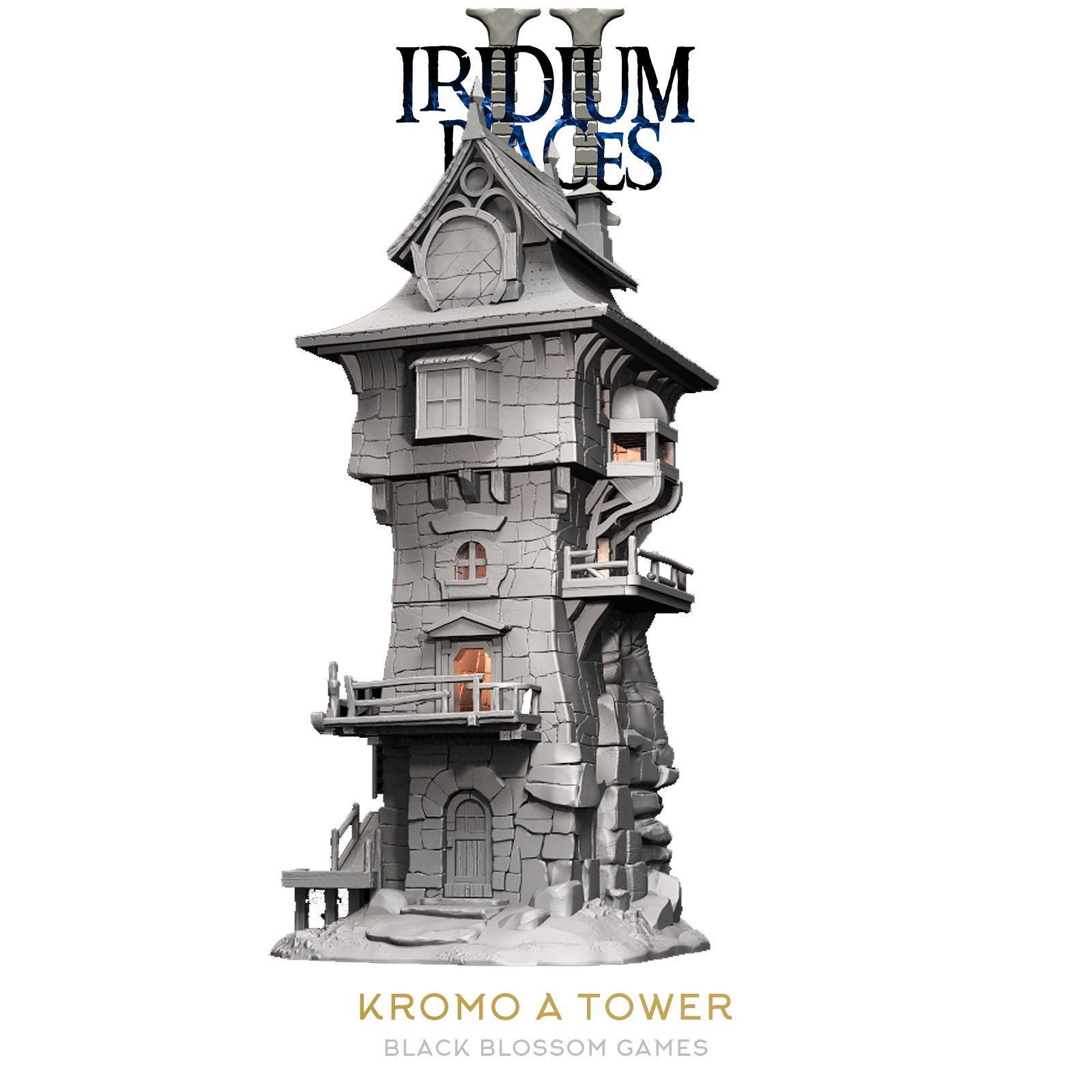 IDP02S12 Kromo A Tower House :: Iridium Places 2 :: Black Blossom Games