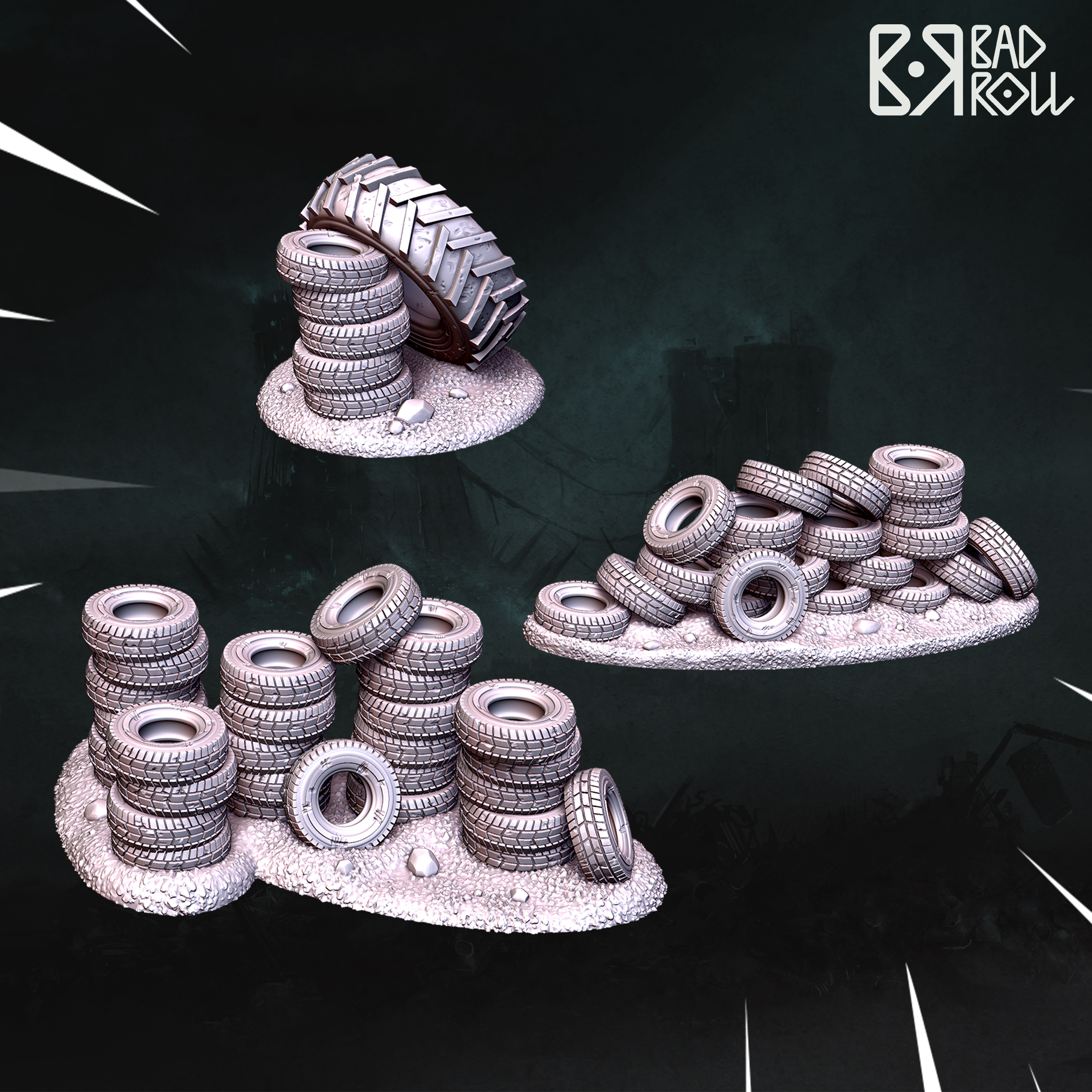 Tyre obstacles