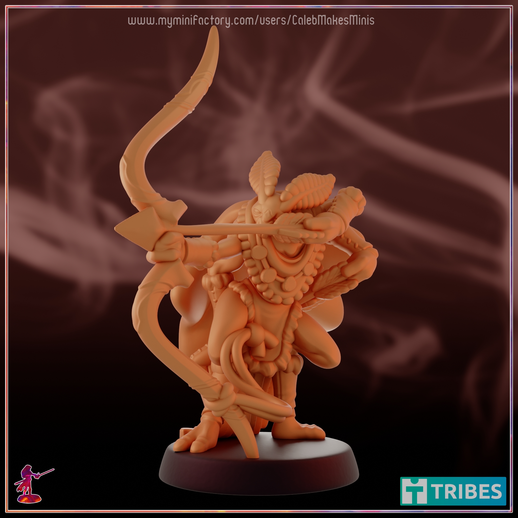 "Ischa" the Warden [PRE-SUPPORTED] | Mothfolk Series