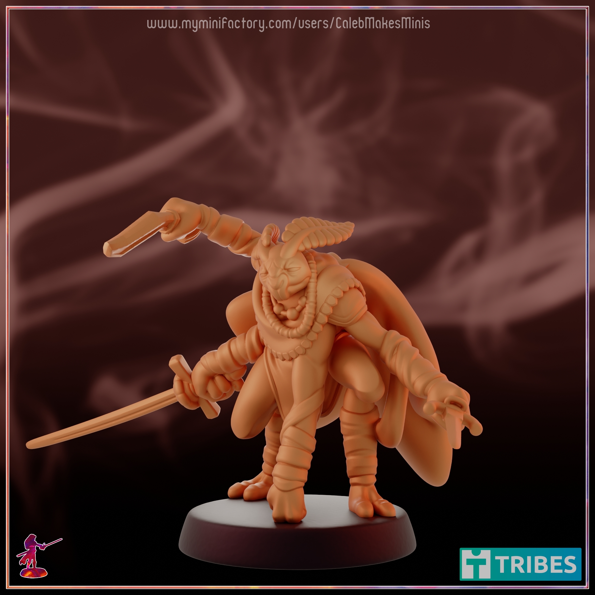 "Urik" the Scout [PRE-SUPPORTED] | Mothfolk Series