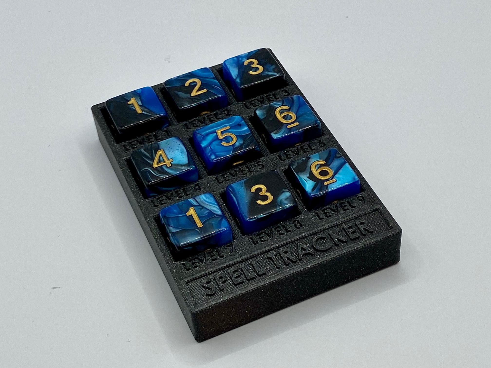 SPELL TRACKERS FOR DND, PATHFINDER, OR OTHER RPGS