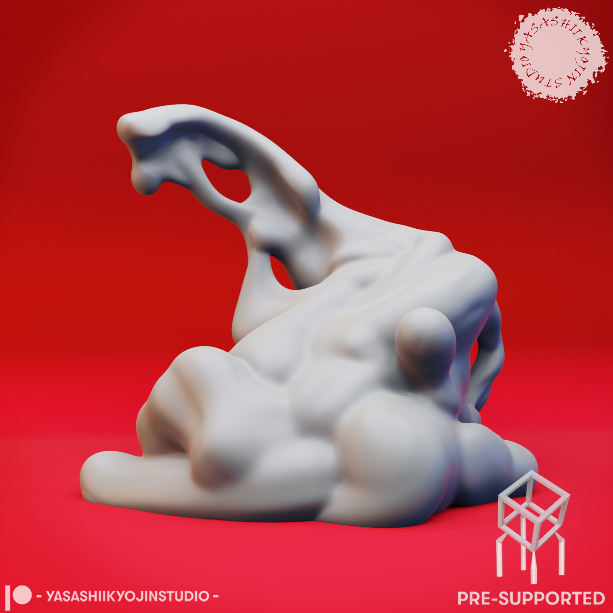 Ochre Jellie Slimer - Tabletop Miniature (Pre-Supported)