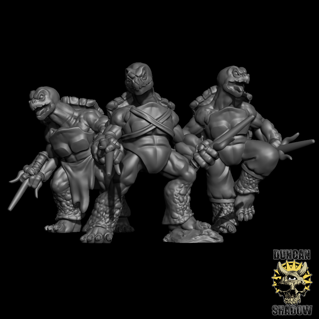 Tortles with Sai (Pre Supported)