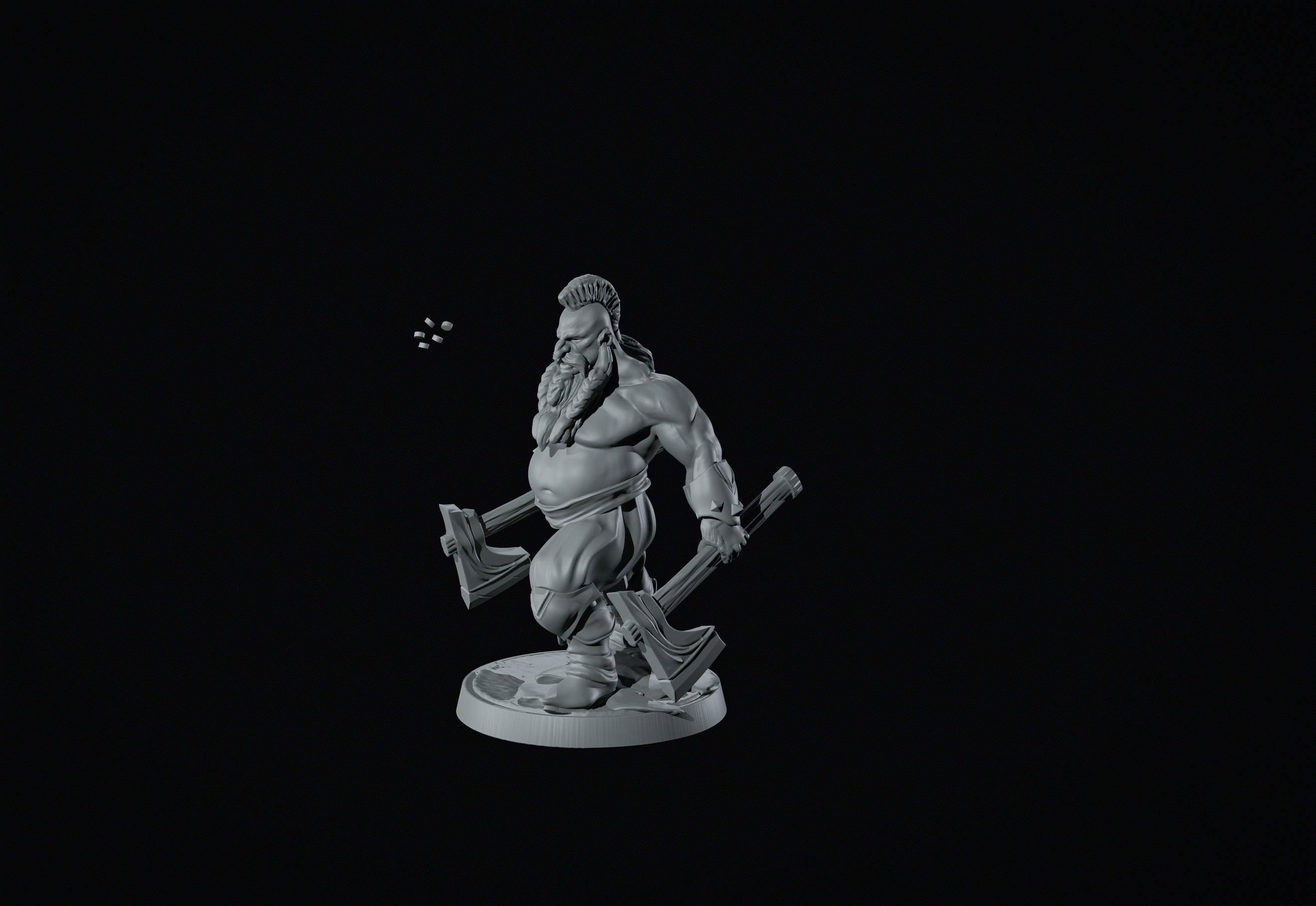 Dwarft axe master