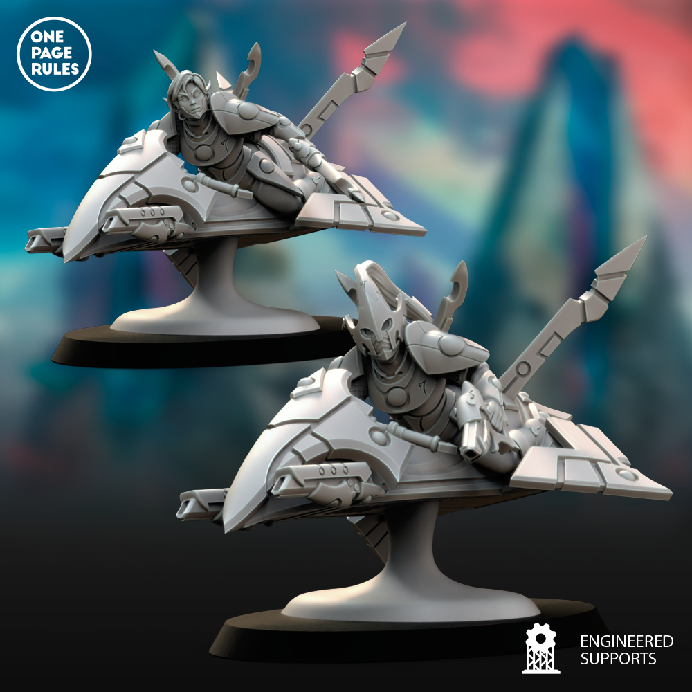 Elite Protector on Jetbike - High Elf Fleets