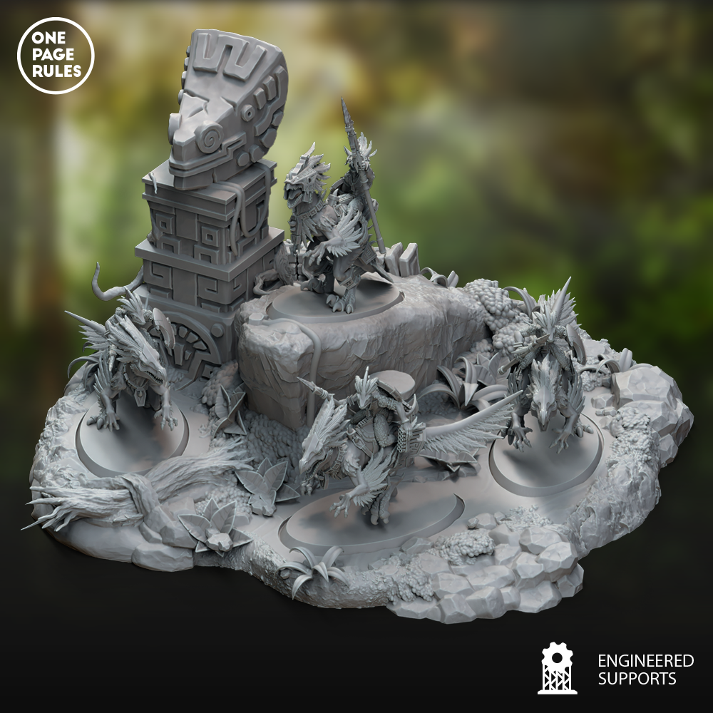 Deinonychus Diorama - Saurians