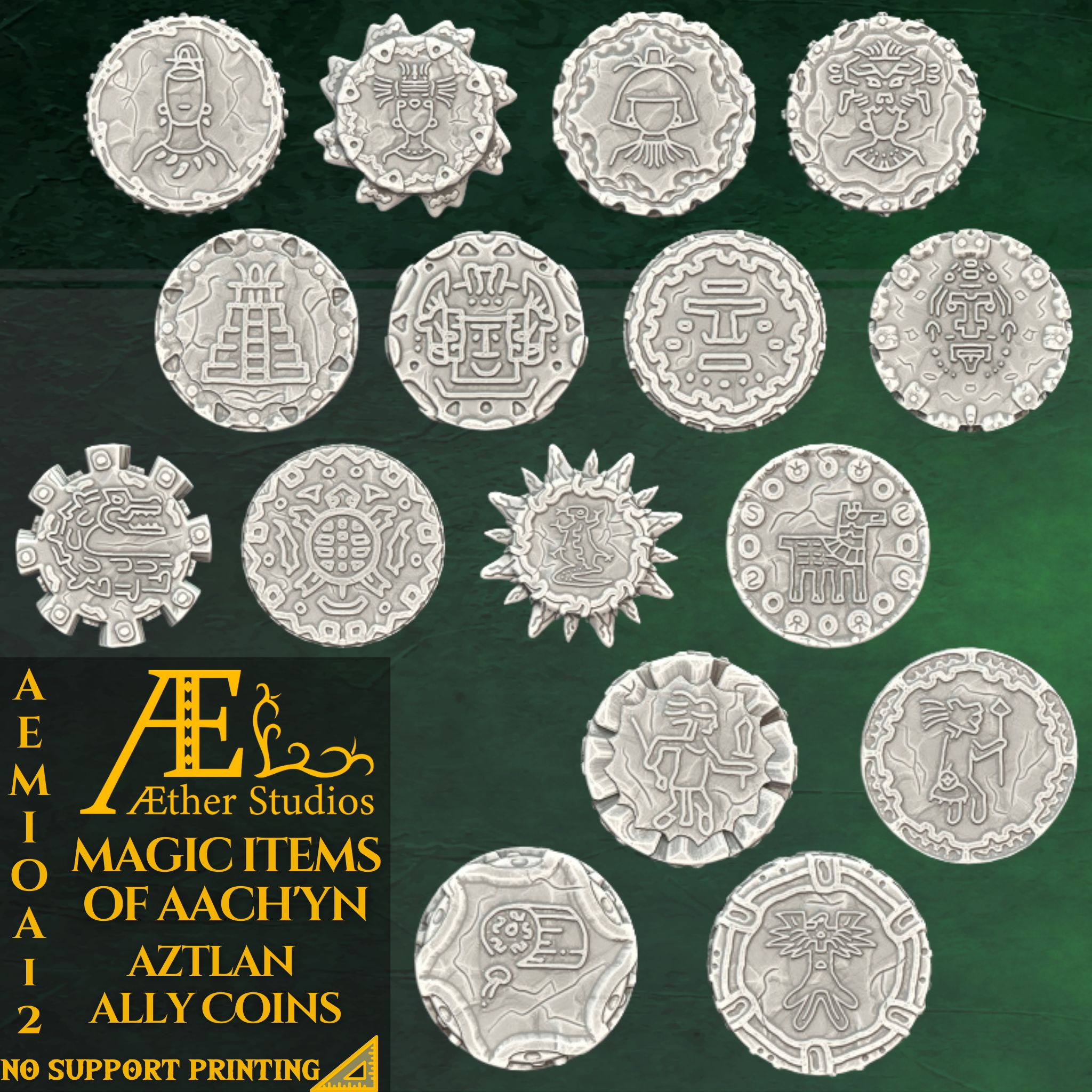 AEMIOA12 – Aztlan Ally Coins