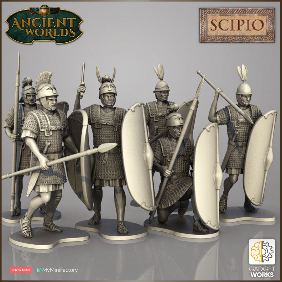 28mm Roman Republican Legion - Triarii