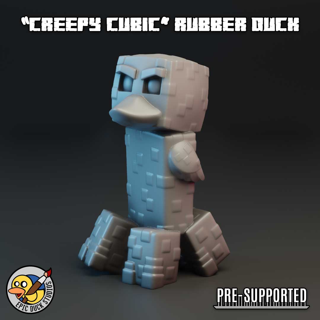 Creepy Cubic Rubber Duck