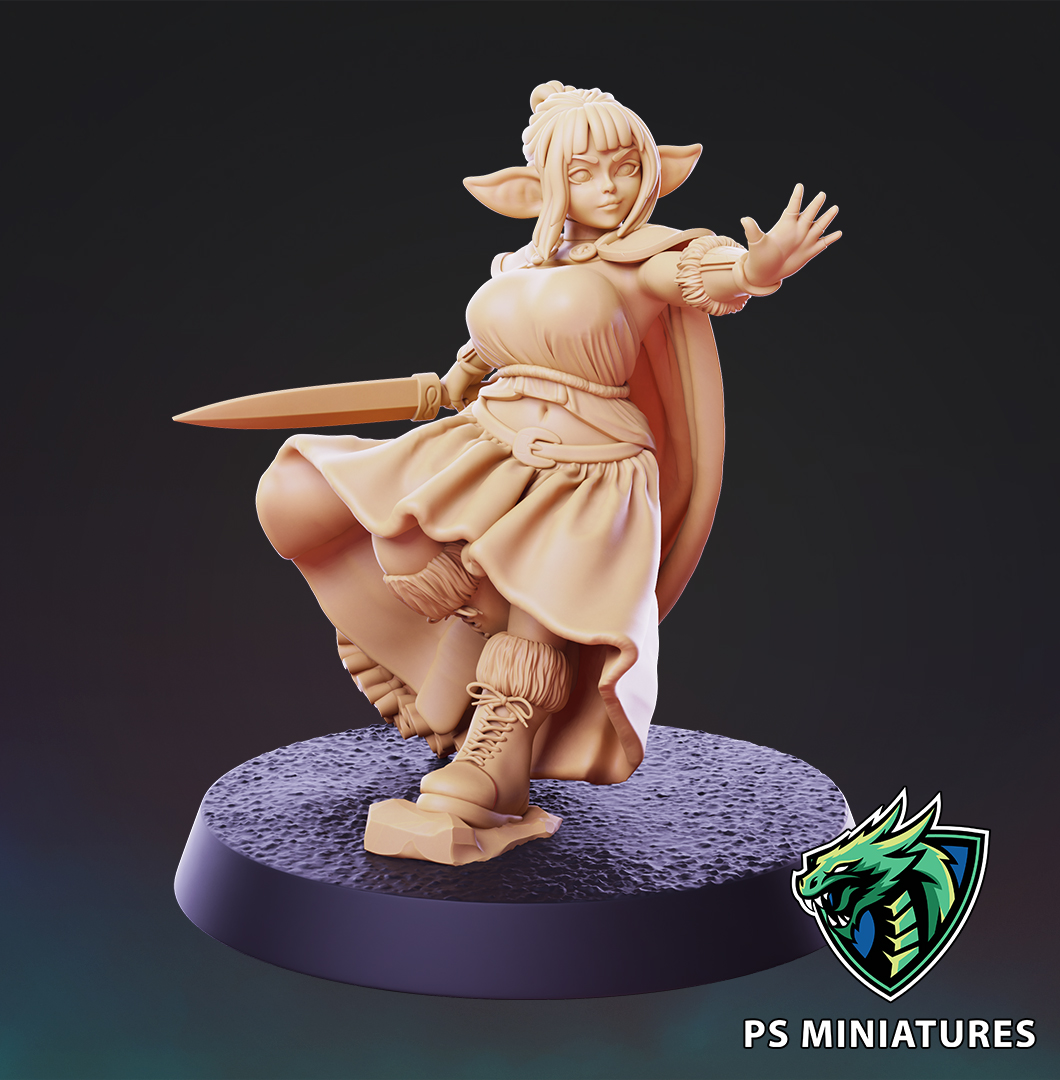 Goblin Adventurer - Style A - Pose 3