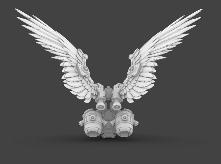Space Knights V7 Imperial Eagle Winged Jetpack